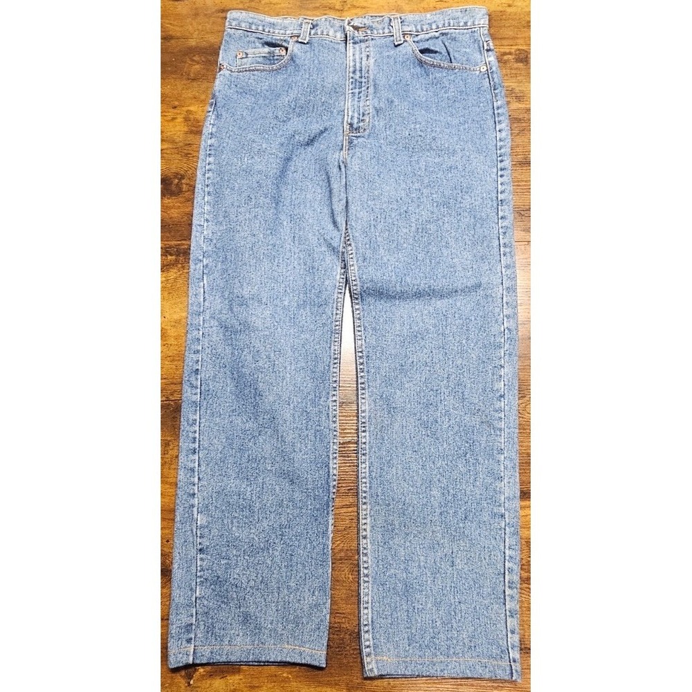 VTG 90s Levi's 505 Regular Fit Straight Leg 100% Cotton Jeans Men's 38x31